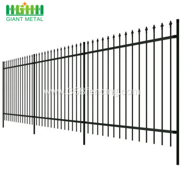 Antique wrought iron fence panels